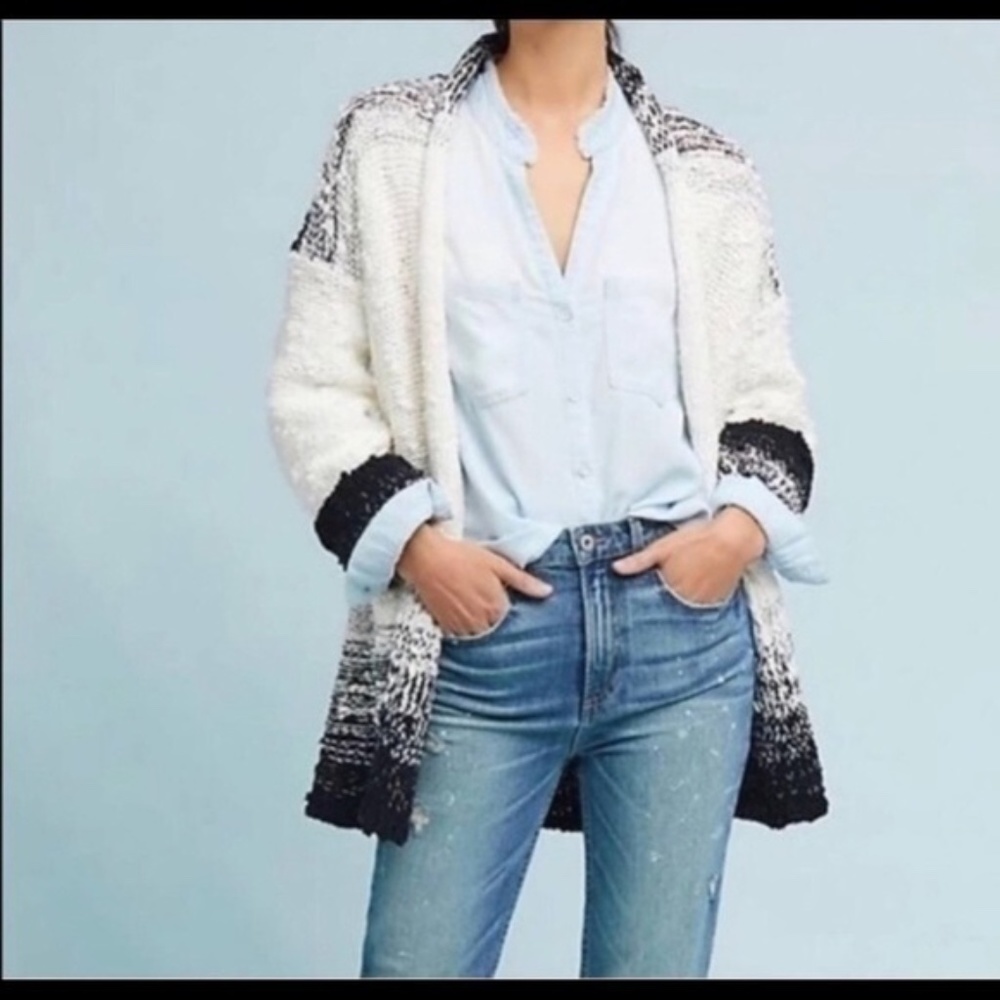 Anthropologie Akemi Kin Space Dyed Cardigan